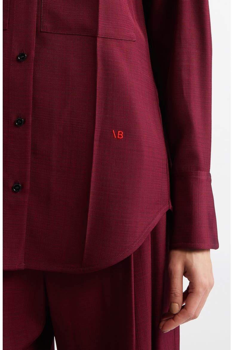 Utility Button-Up Shirt, Alternate, color, PORT
