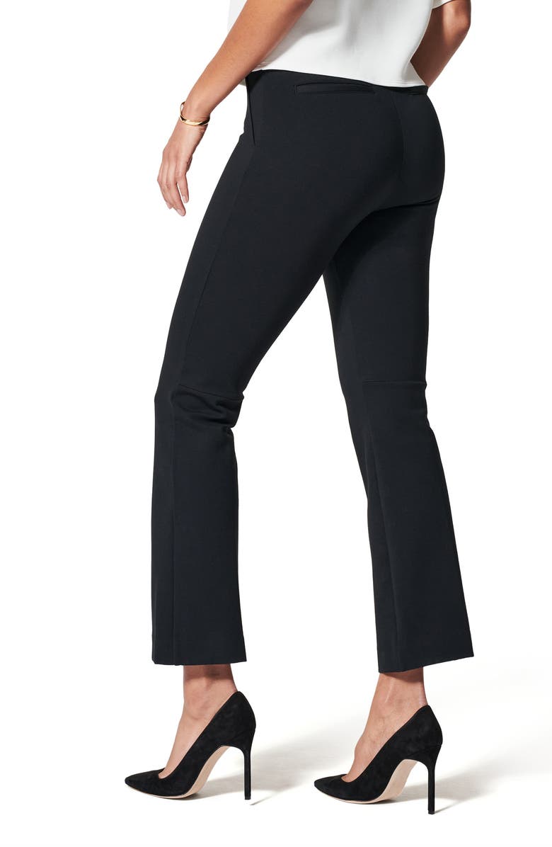 SPANX<sup>®</sup> SPANXsupersmooth<sup>™</sup> PerfectFit Ponte Kick Flare Pants, Alternate, color, Classic Black