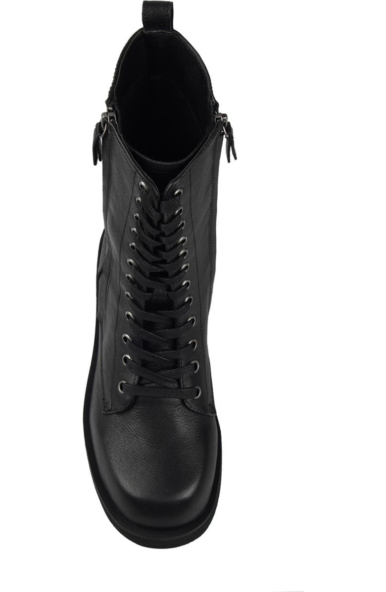 Candie's Lace-Up Boot, Alternate, color, Black