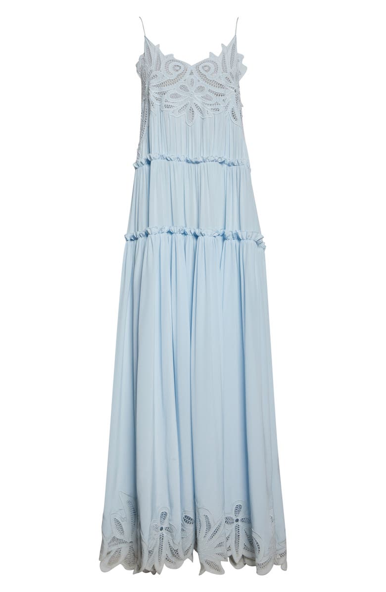 Ulla Johnson Filippa Silk & Lace Gown, Alternate, color, 