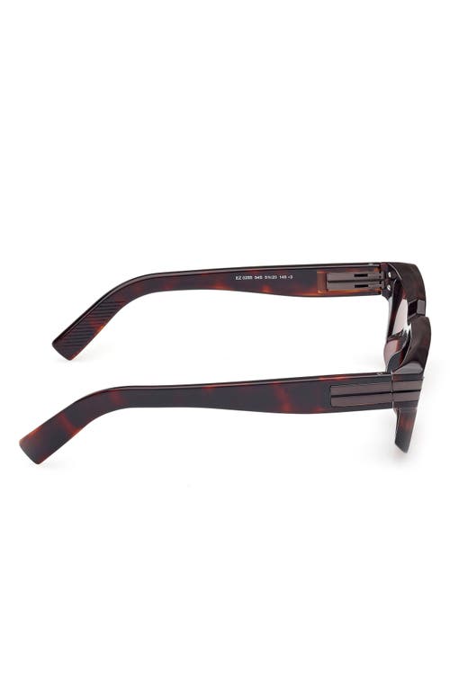 ZEGNA ZEGNA 51MM RECTANGULAR SUNGLASSES