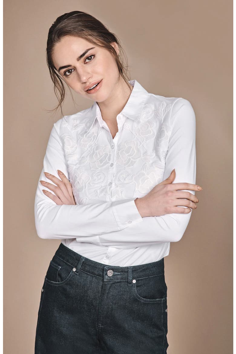 Vianey  Stylish Shirt, Alternate, color, White