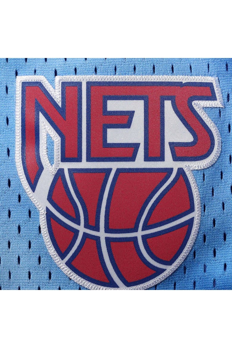Youth Mitchell & Ness Blue New Jersey Nets Hardwood Classics Swingman Shorts, Alternate, color, Blue