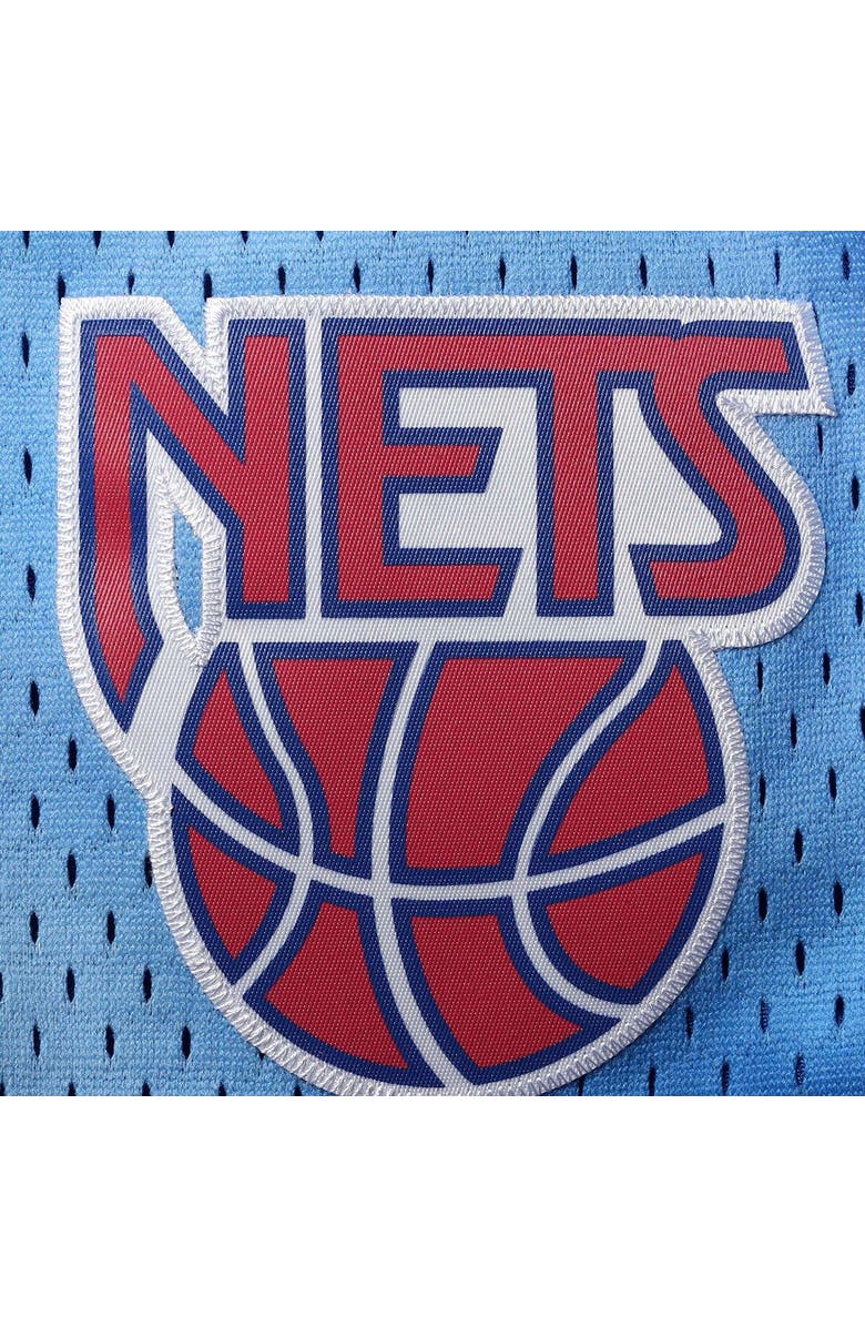 Mitchell & Ness Youth Mitchell & Ness Blue New Jersey Nets Hardwood Classics Swingman Shorts, Alternate, color, Blue