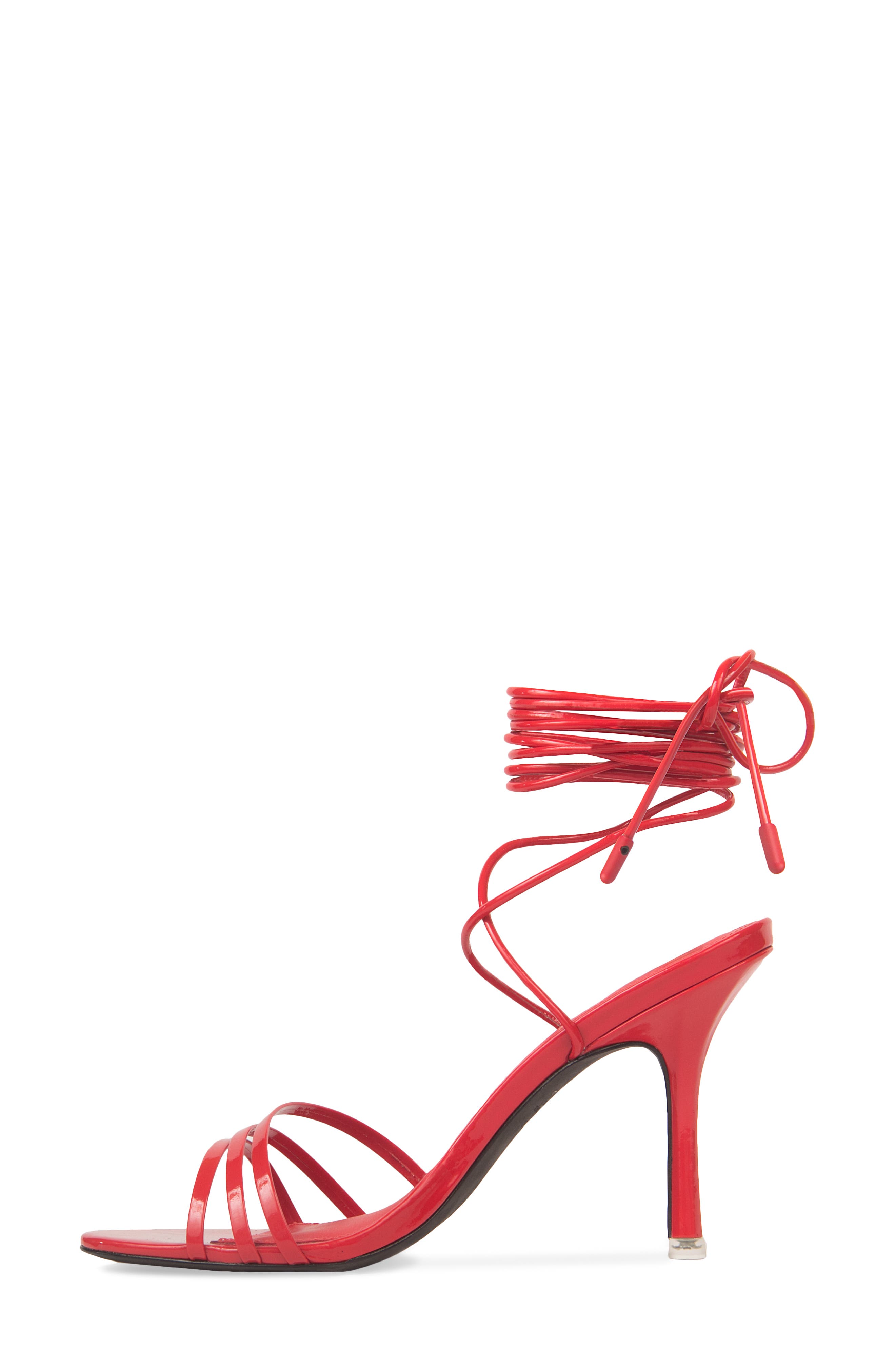 Leandra Strappy Sandal, Alternate, color, FLAME SCARLET