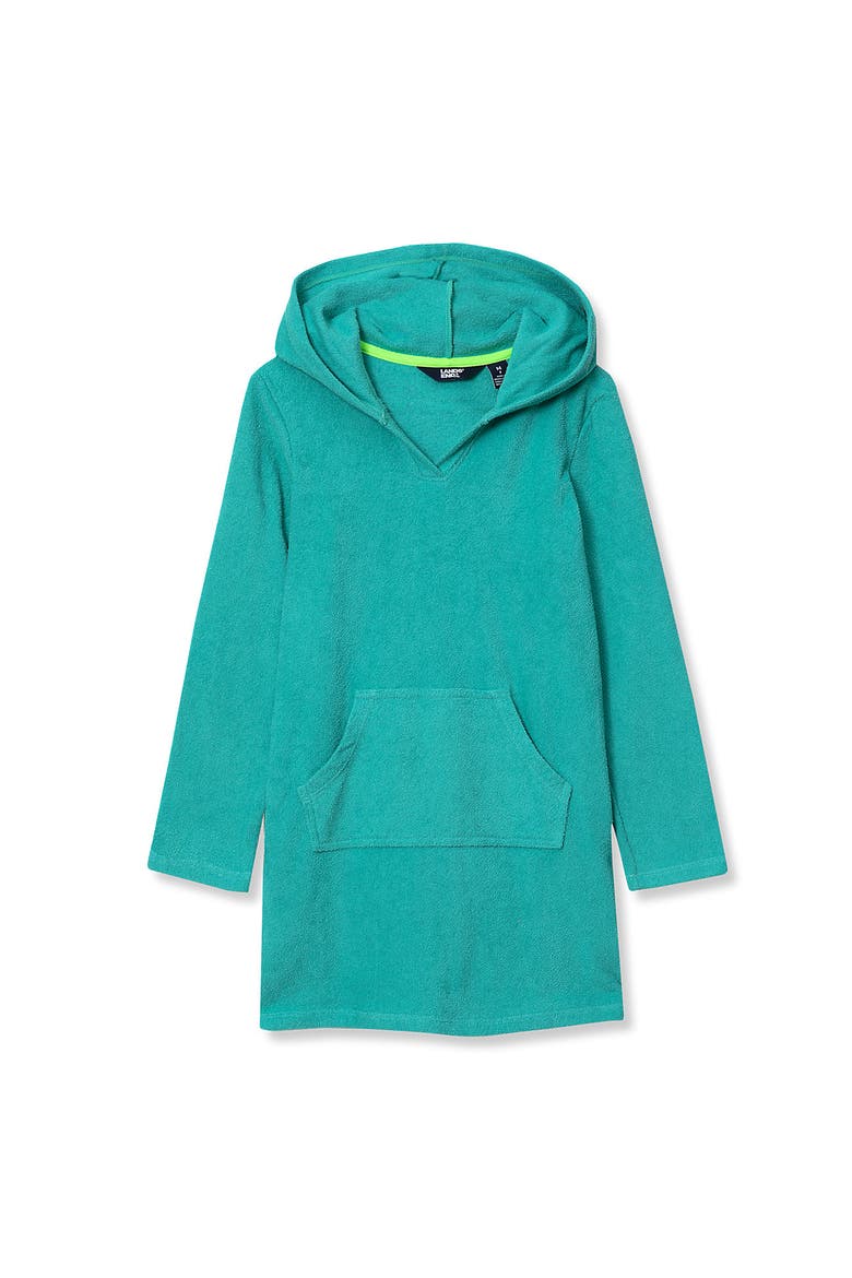 Girls Terry Pullover Cover-up, Main, color, Ceramic Blue