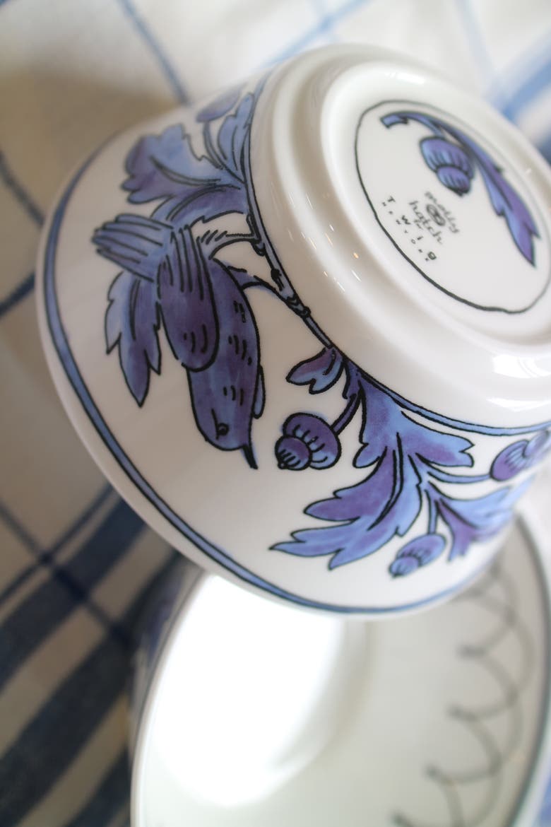 Heritage Blue Bird Cereal & Soup Bowl, Alternate, color, Multi
