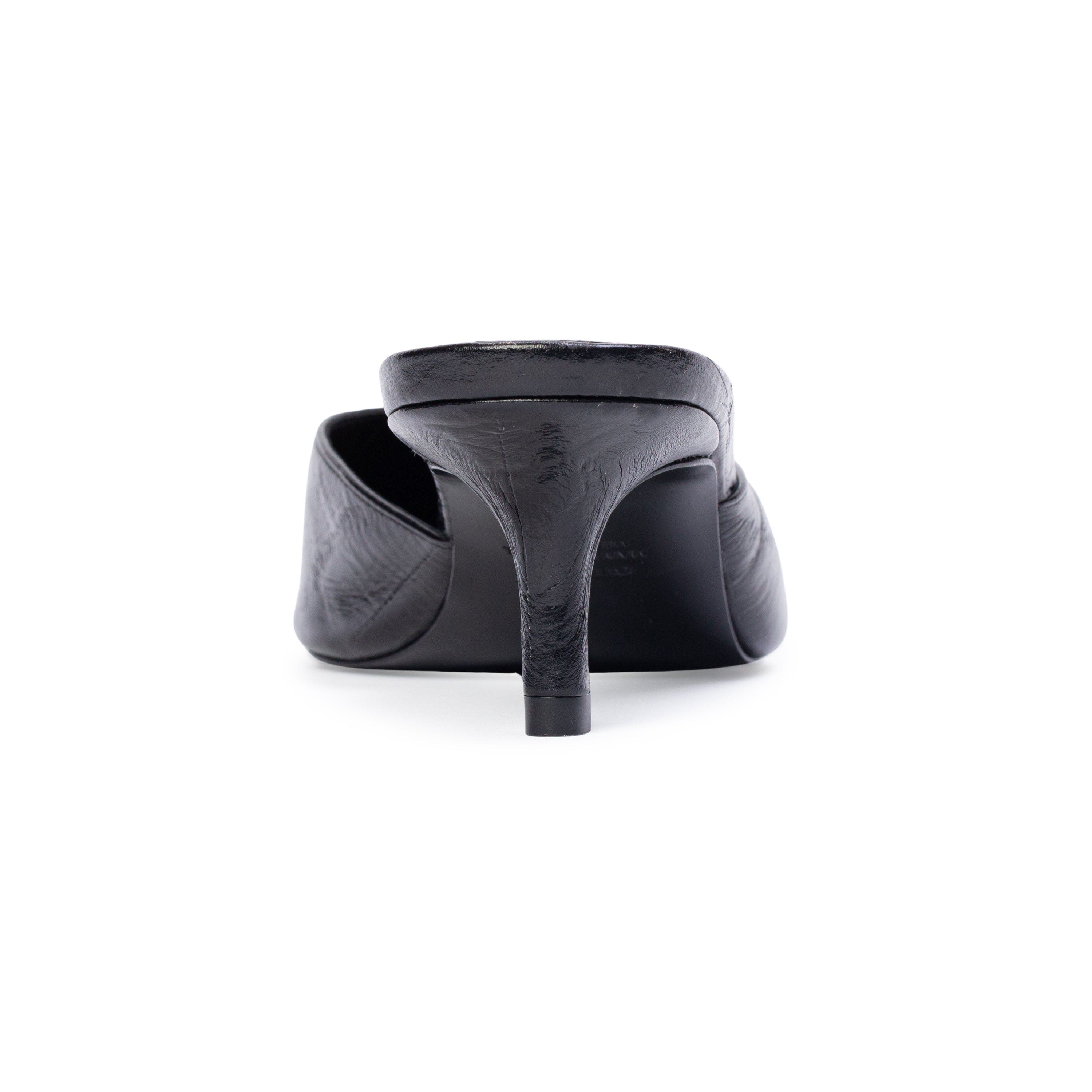 Analisa 50 Mule, Alternate, color, Black Eel Printed Leather