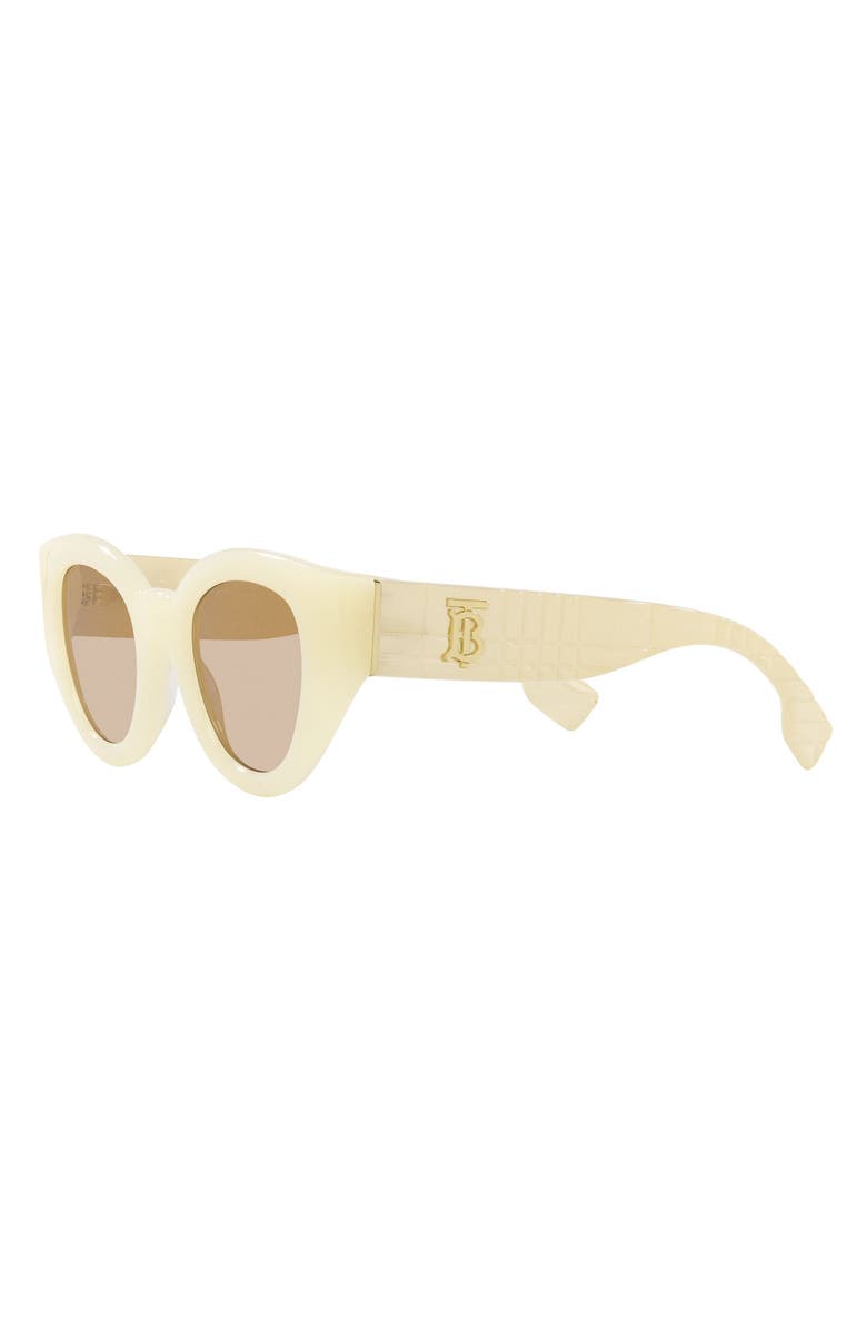 Burberry Meadow 47mm Phantos Sunglasses, Alternate, color,