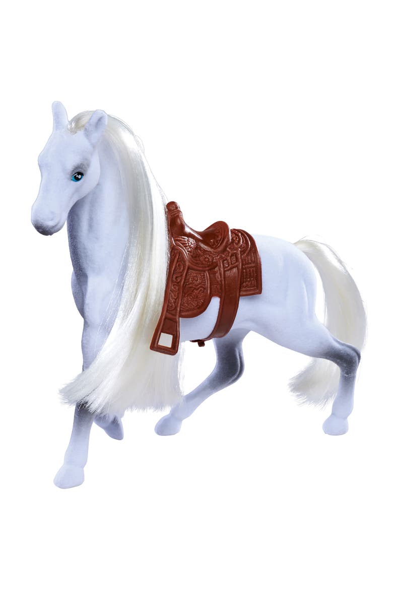 Flocked Horse Set, 3 Pony Figures, Alternate, color, Multicolored
