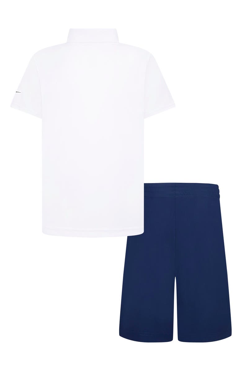 3 Brand Kids' Polo Shirt & Mesh Shorts Set, Alternate, color,