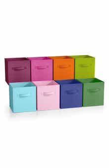 8-Pack Foldable Storage Cube Bins