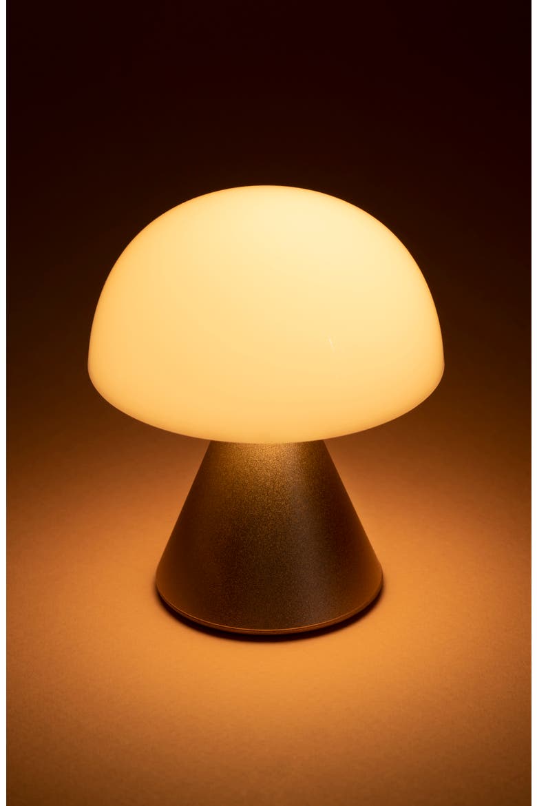 MINA LED Mini Rechargable Lamp, Alternate, color, ALU LIGHT GOLD