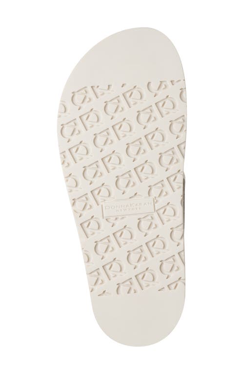Donna Karan Hooper Toe Loop Sandal In Ivory