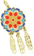 The Lovery Fine Jewelry Enamel Dream Catcher Charm
