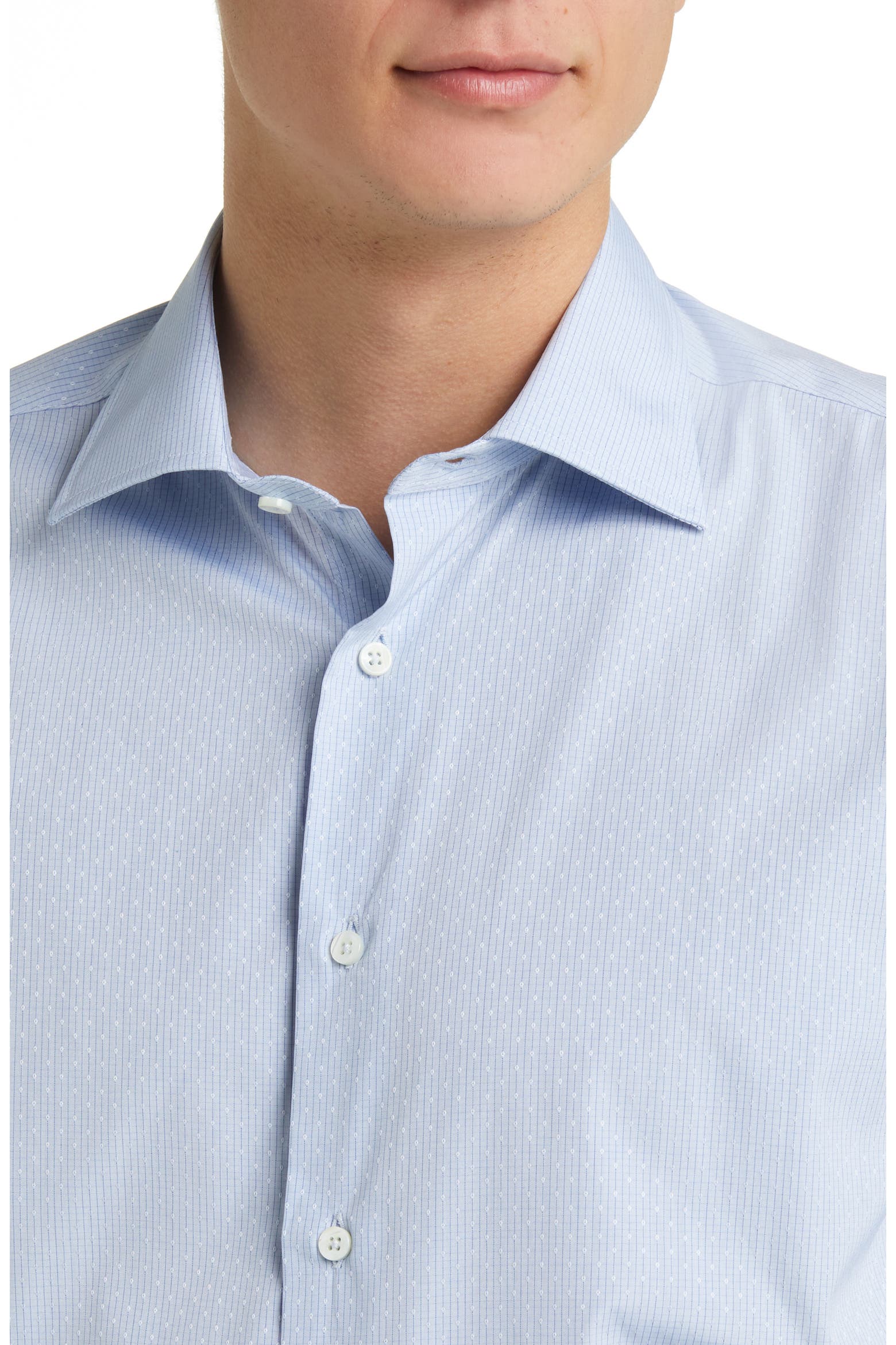 Microdote Canali Microdot Fancy Dress Shirt (Men) | Nordstromrack