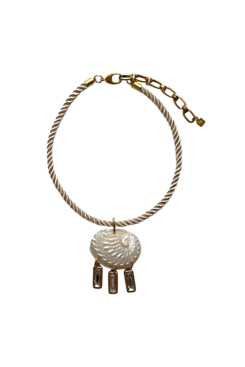 Capri Choker, Main, color, White