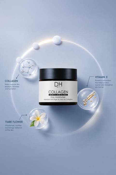 Collagen Anti-Ageing Day Moisturiser for Youthful & Hydrated Skin 60ml