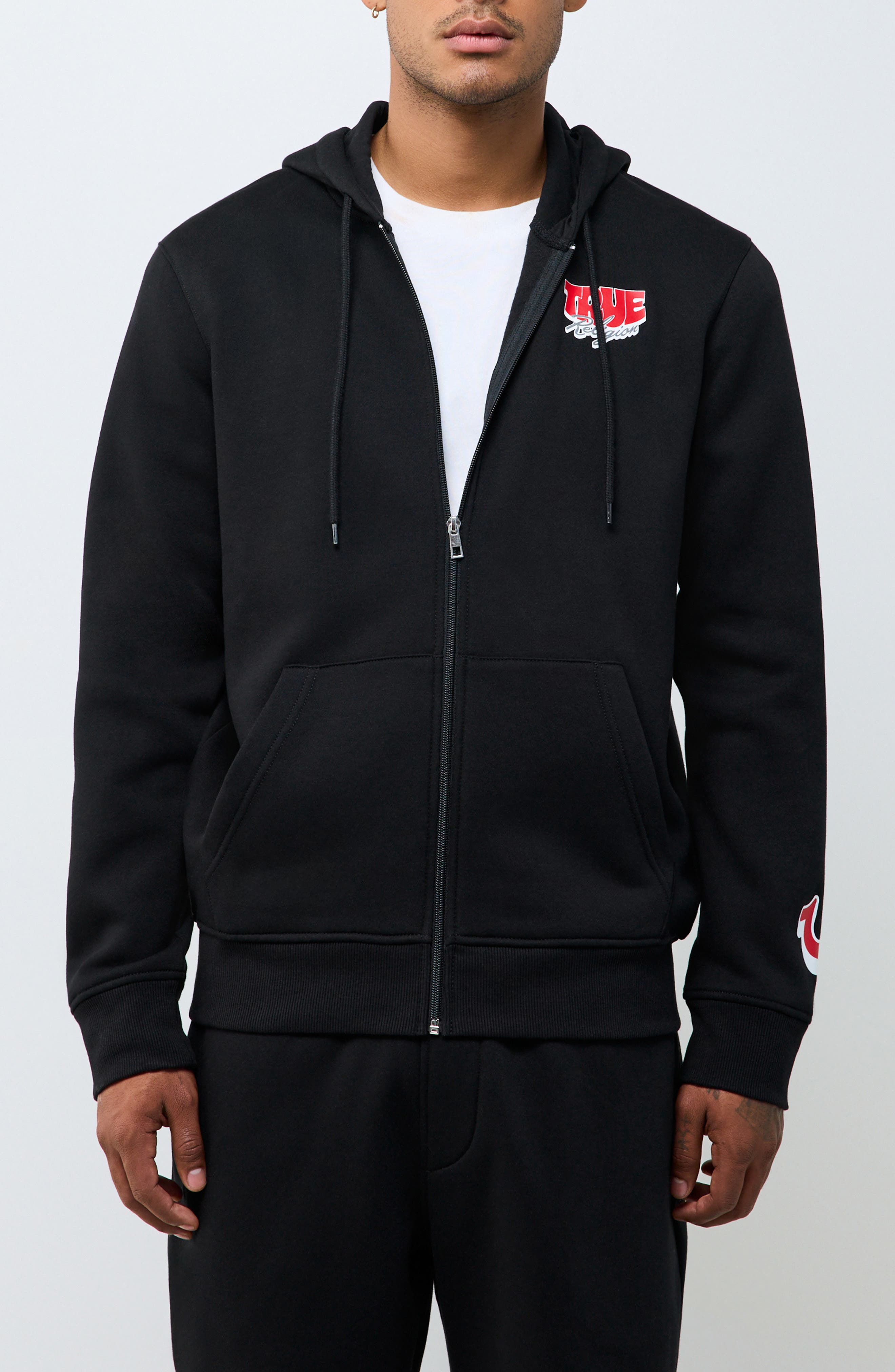 Logo Full Zip Hoodie
