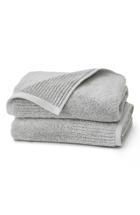 Set of 2 Ultraplush Organic Cotton Hand Towels