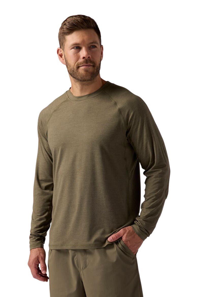 Destination Long-Sleeve Crew Top - Men's, Main, color, Kalamata