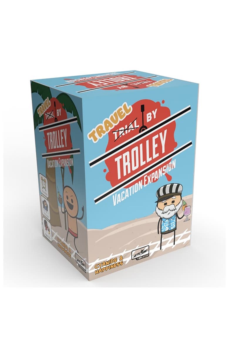 Trial by Trolley Vacation Expansion Skybound, Party Game, Main, color, Multicolored
