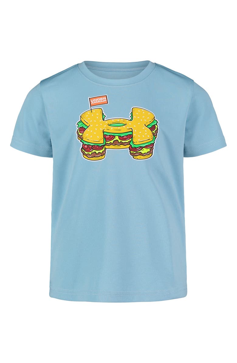 Under Armour Kids' Burger Logo Performance Graphic T-Shirt, Main, color, 