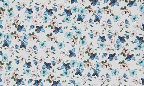 Soul Of London Stretch Cotton Button Up Shirt In Teal/sarcelle