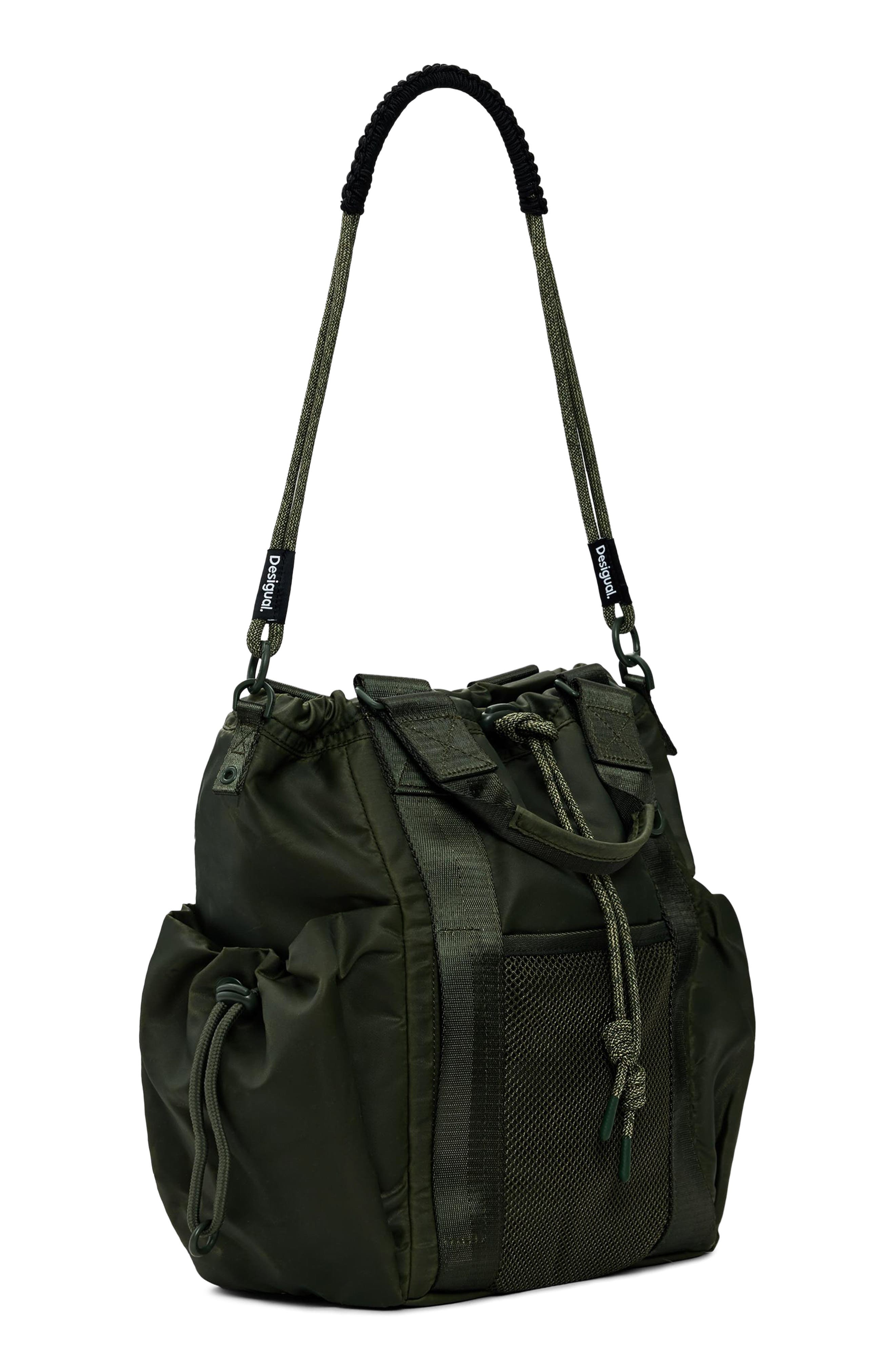 Desigual Medium Voyager Nylon Backpack, Alternate, color, 