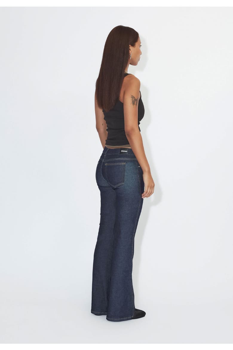 Kily Low Bootcut Jeans, Alternate, color, Sheck Blue Rinsed