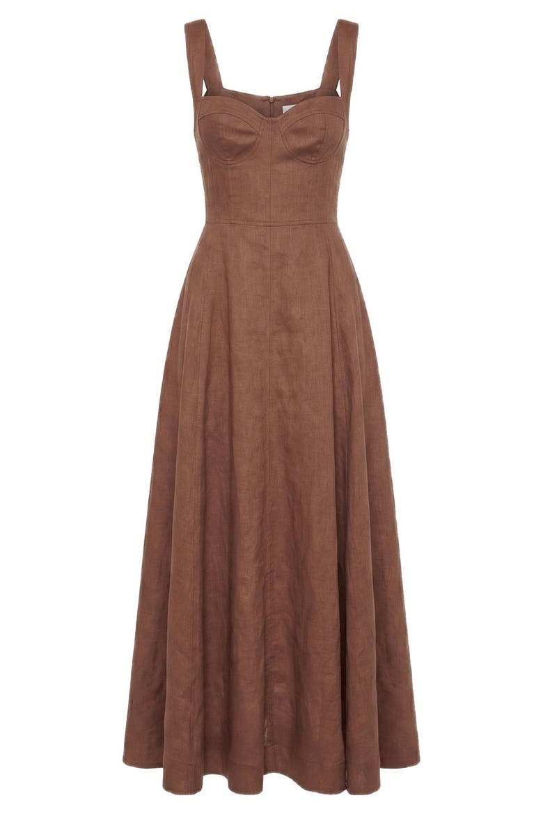 Anya Dress, Alternate, color, Mocha