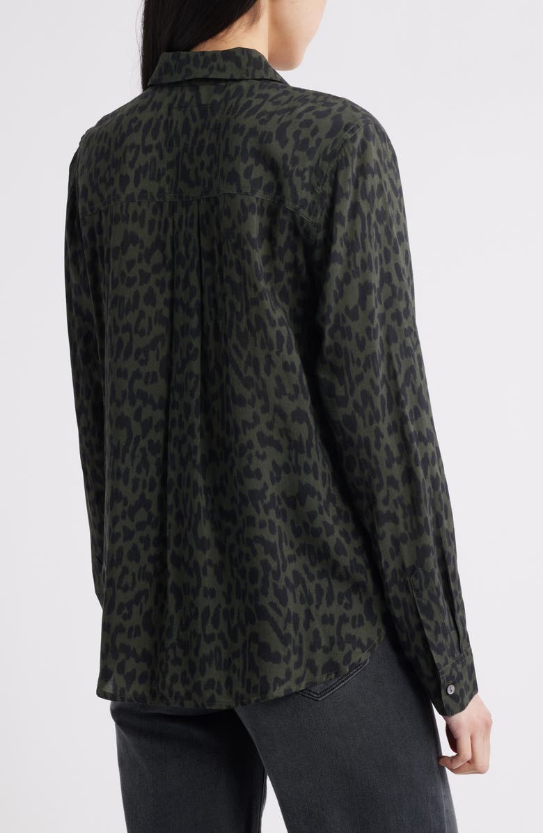 Rails Josephine Jaguar Print Button-Up Shirt, Alternate, color,