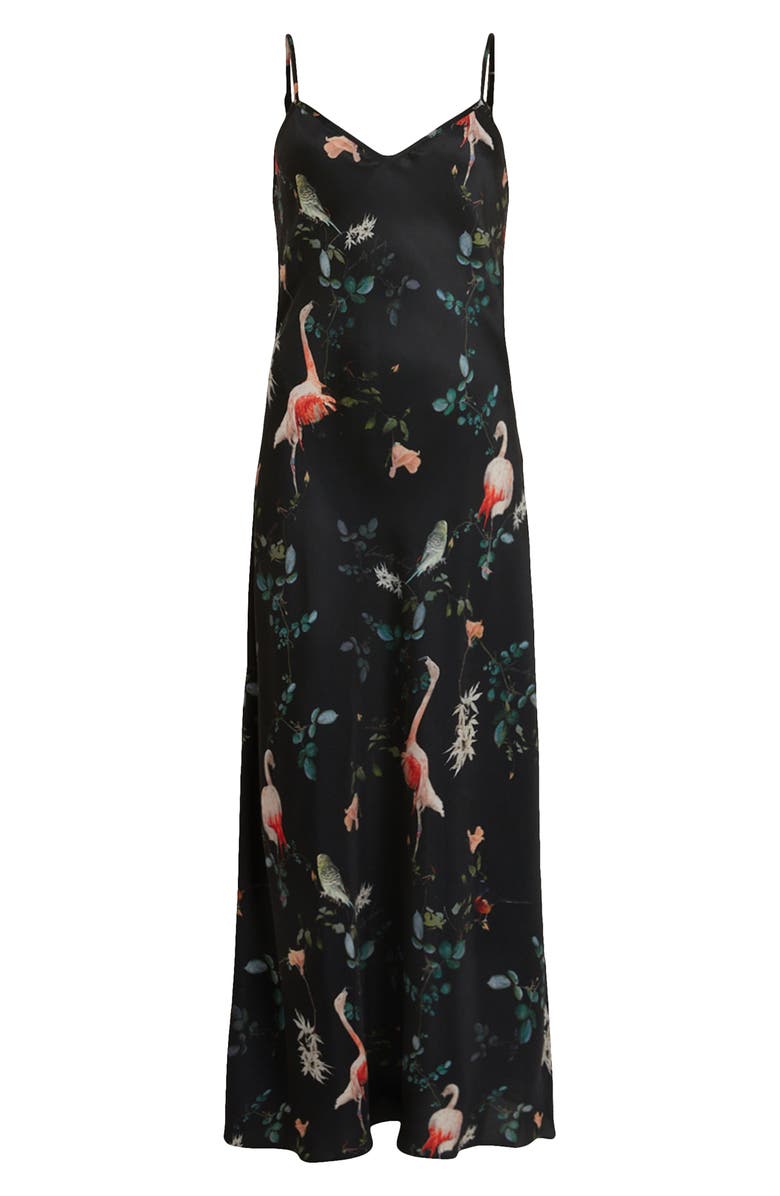 AllSaints Bryony Fabia Midi Slipdress, Alternate, color,