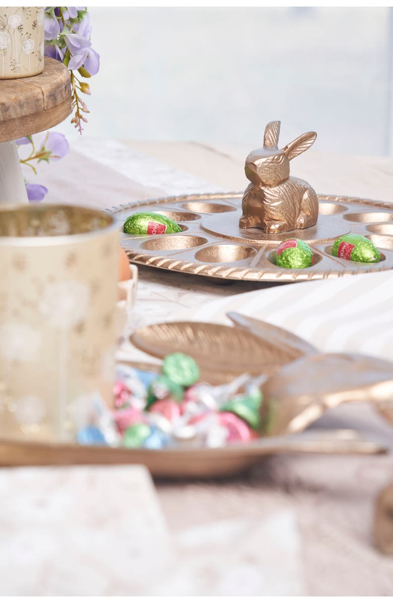 C&F Home Medium Spring Dandelion Candle Holder, Alternate, color, Gold