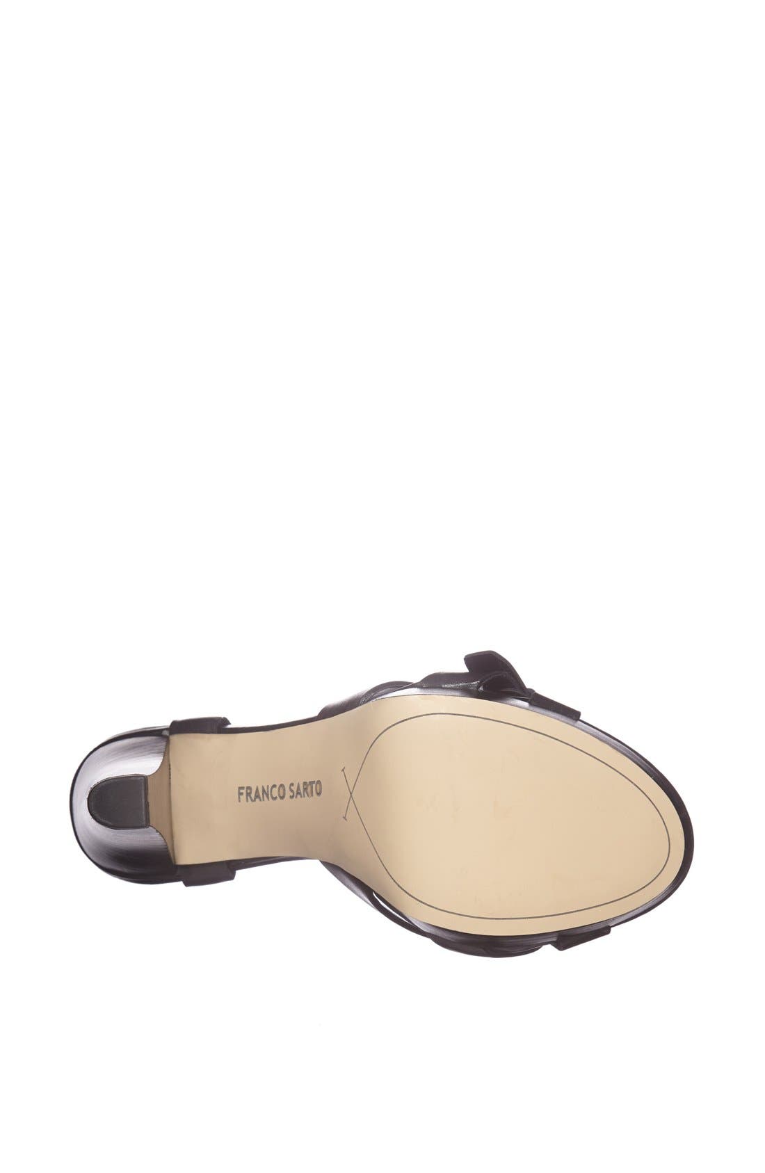'Breezy' Sandal, Alternate, color, BLACK