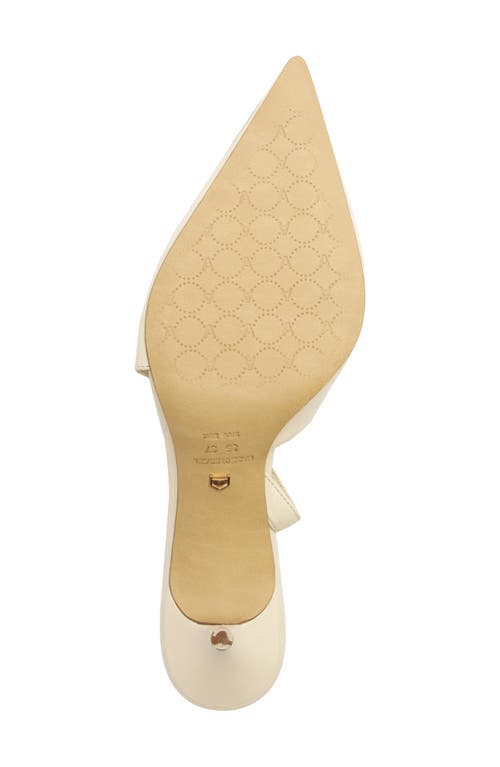 Arezzo Faye Half D'orsay Pointed Toe Slingback Pump In Panacota