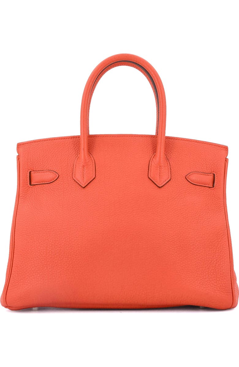 Pre-Owned Hermes Birkin Handbag Orange Togo with Gold Hardware 30, Alternate, color,