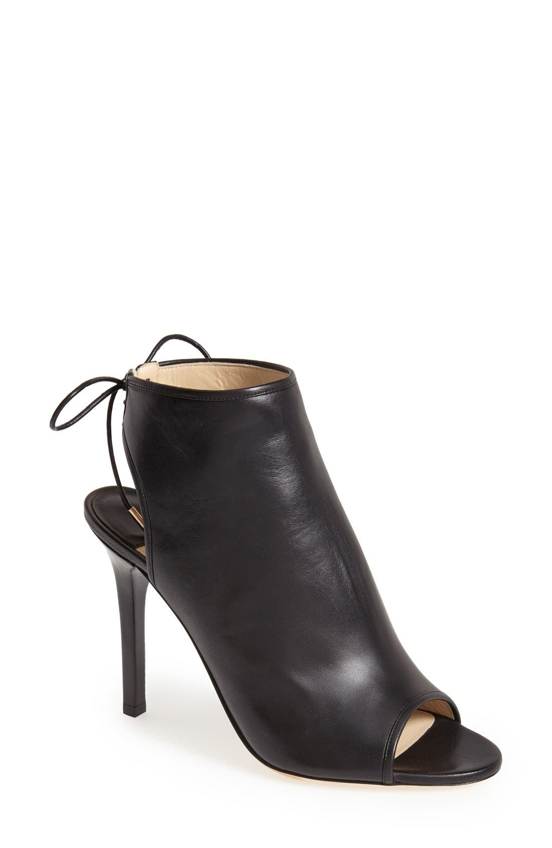 'Froze' Sandal, Main, color, BLACK