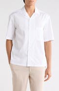 BOSS Lars Short Sleeve Button-Up Shirt