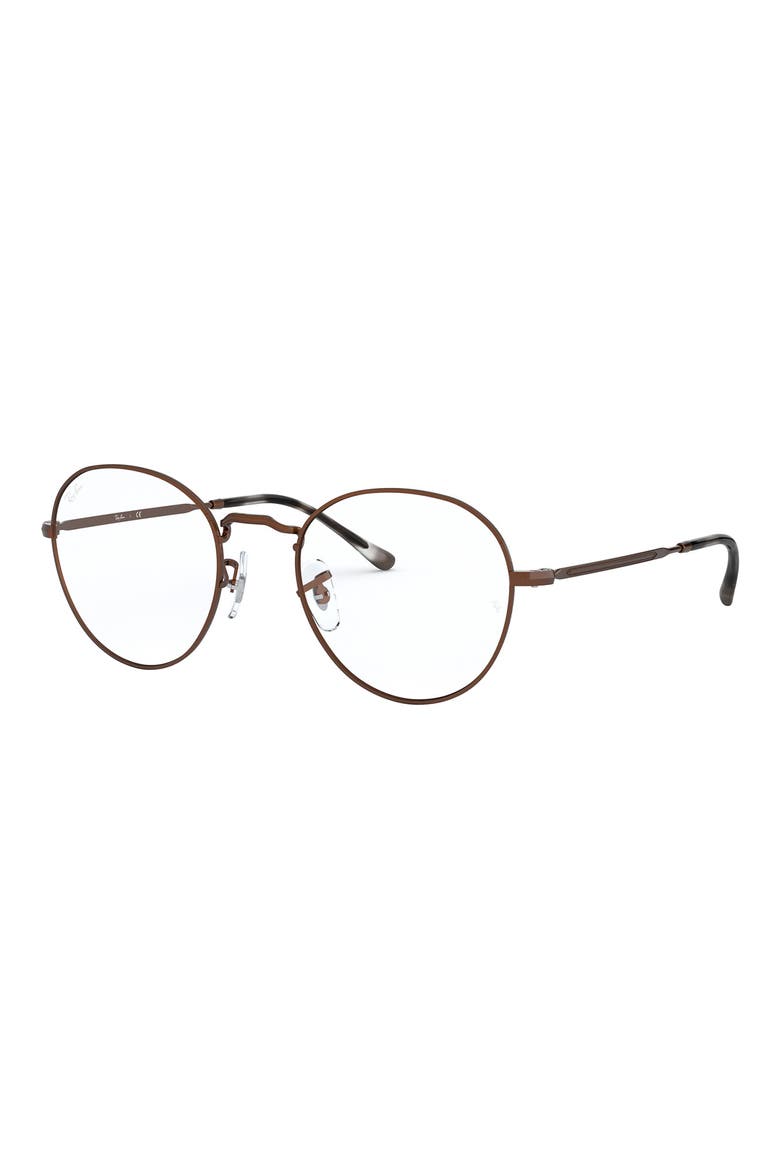49mm Round Optical Glasses, Alternate, color, TRANSPAREN
