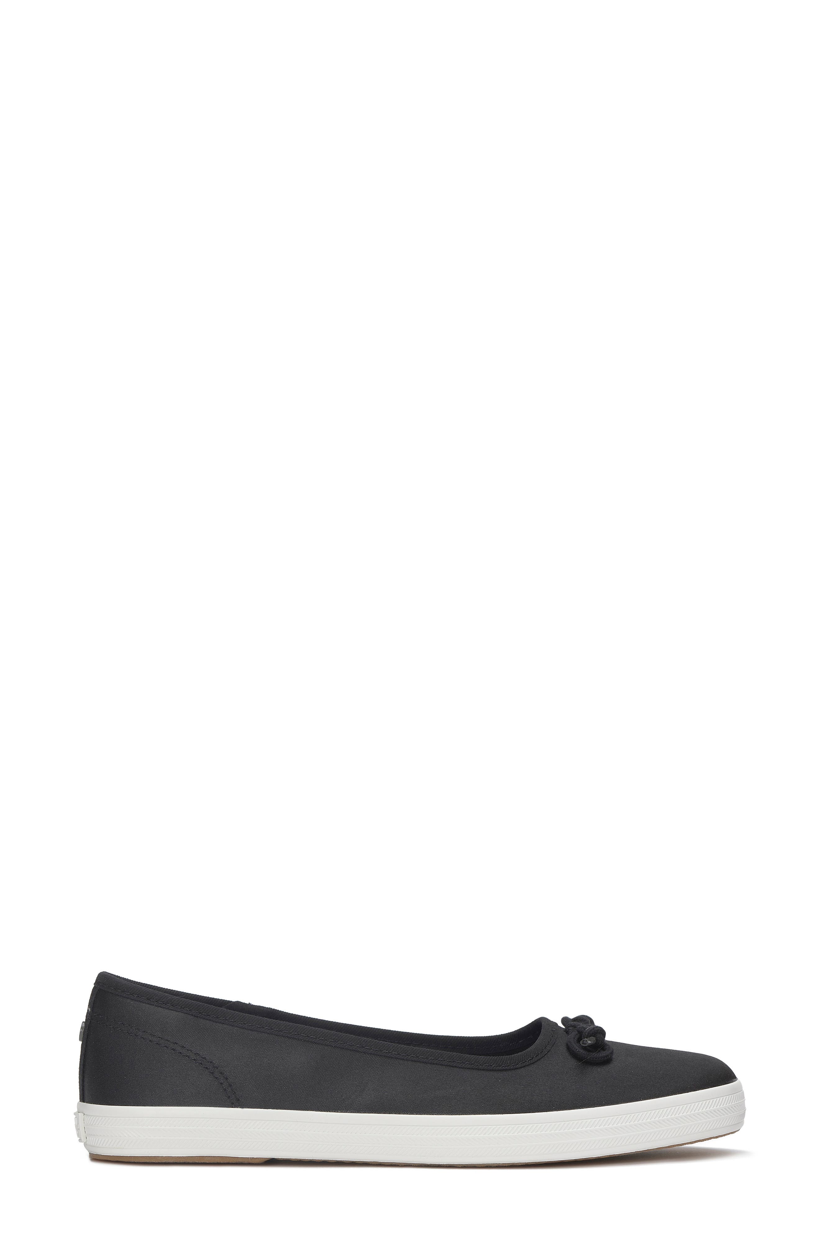 Keds<sup
®</sup
 Maisie Flat, Alternate, color, Black