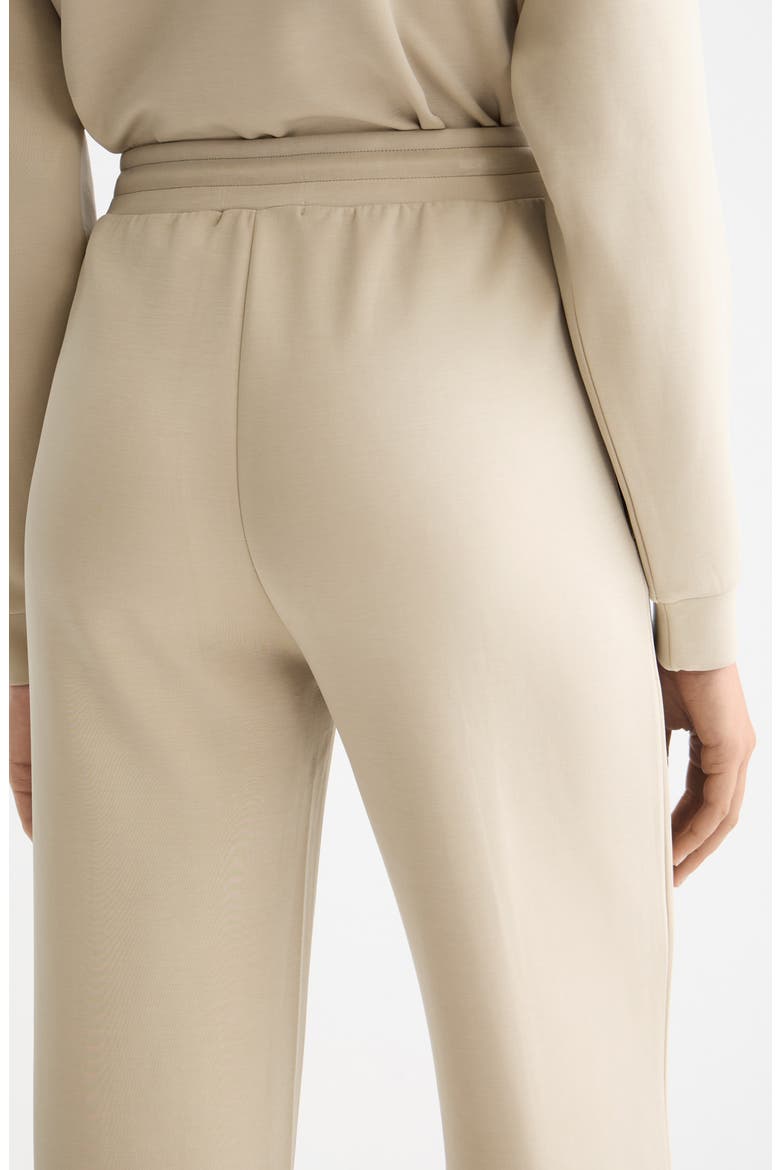 Interlock Seamed Cotton Blend Sweatpants, Alternate, color, PLAZA TAUPE