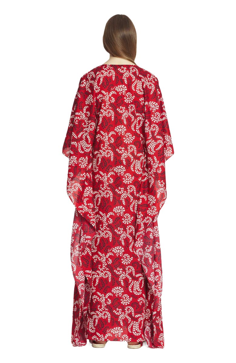 Lanvin PRINTED COTTON VOILE CAFTAN, Alternate, color, 