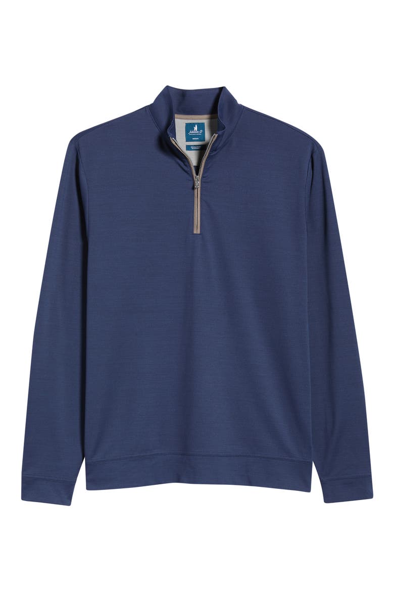 Quarter Zip Pullover, Alternate, color, NAVY