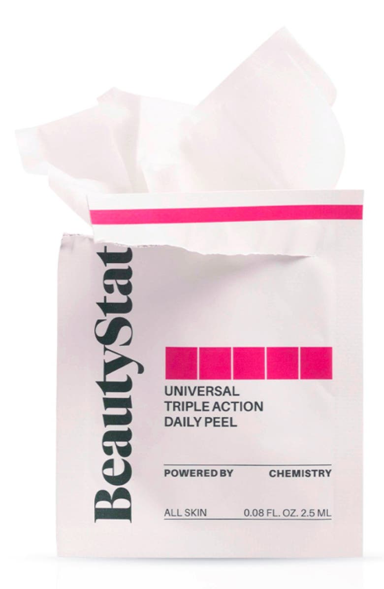 BeautyStat Universal Triple Action Peel Pads 10-Pack, Main, color,