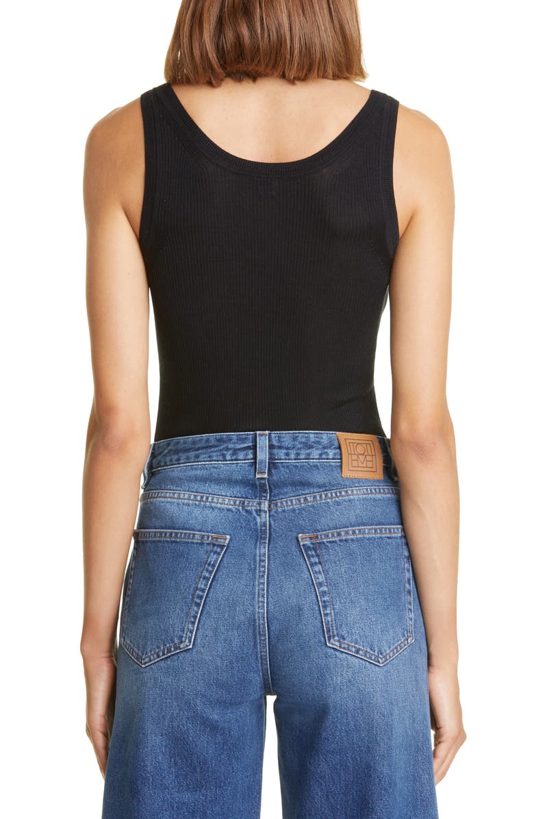 TOTEME Silk & Cashmere Tank Top, Alternate, color, 