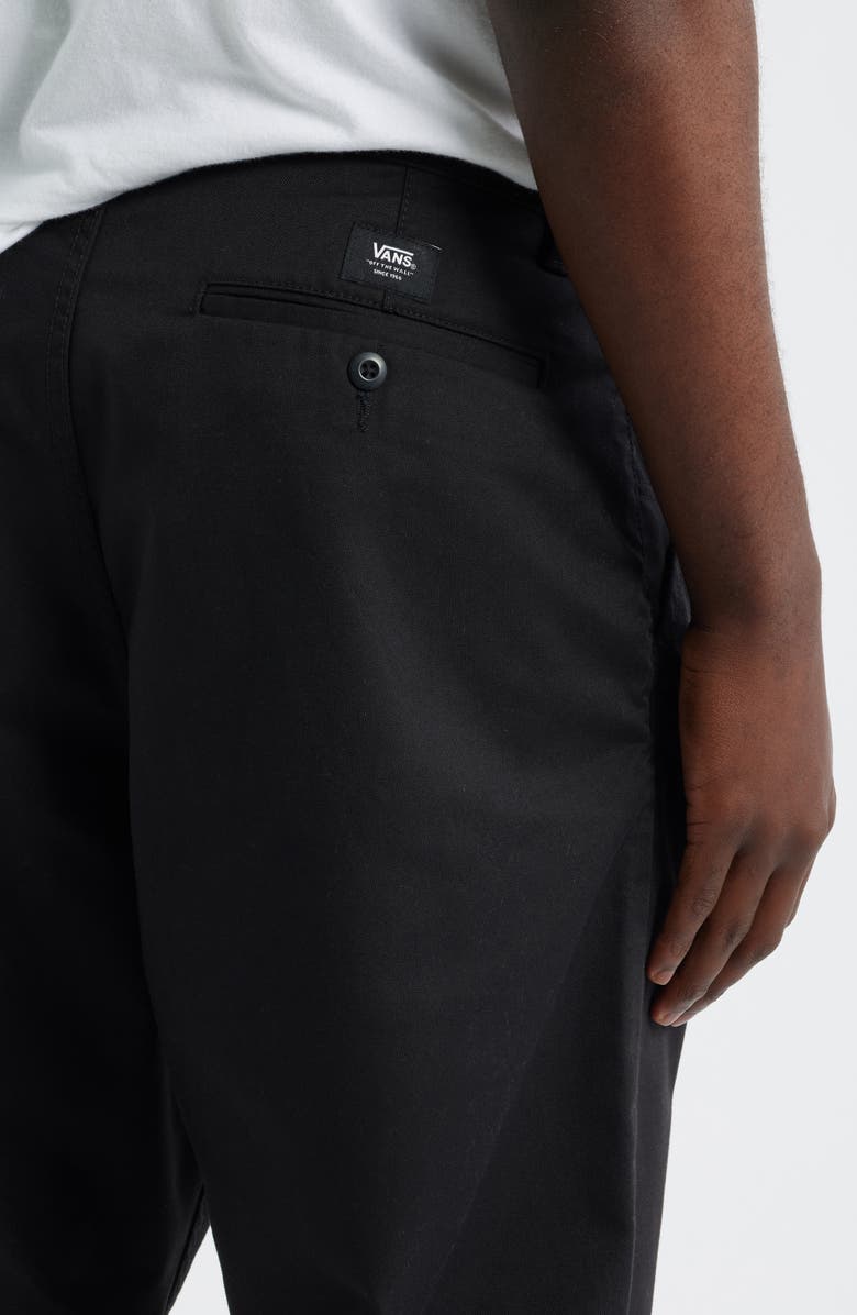Vans Authentic Loose Fit Chinos, Alternate, color, Black