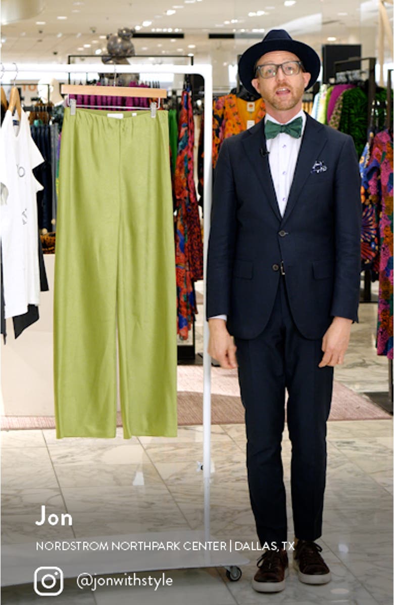 Satin Bias Cut Pants, sales video thumbnail