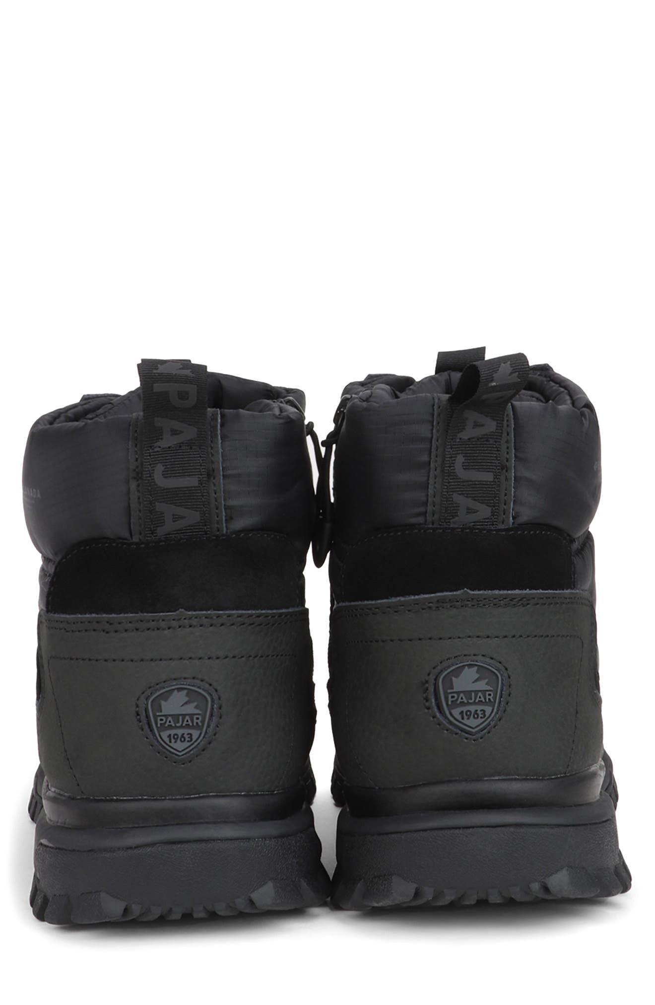 Pajar Fero 2.0 Waterproof Ankle Boot, Alternate, color, Black/ Black