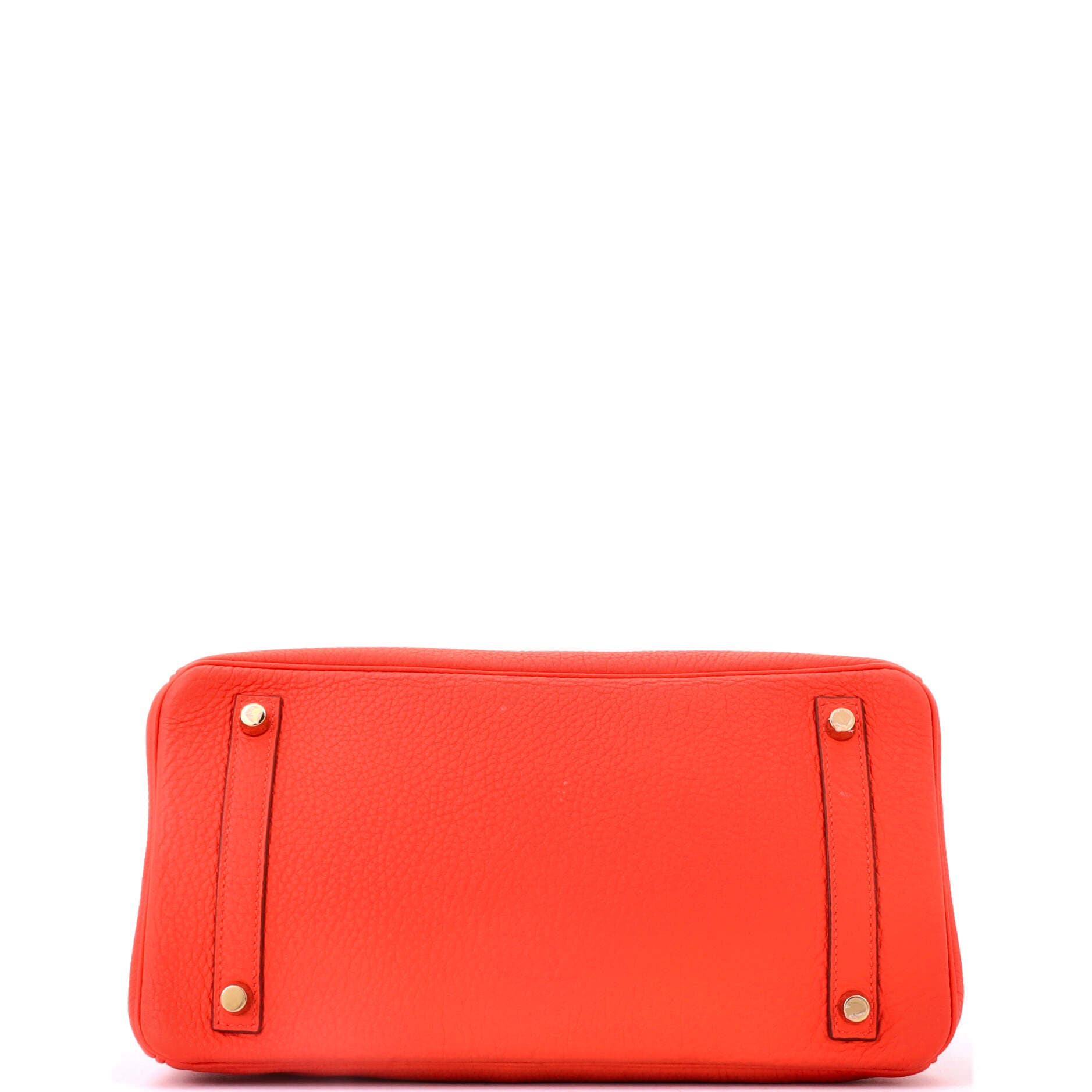 Pre-Owned Hermes Birkin Handbag Orange Togo with Gold Hardware 30, Alternate, color, Orange Poppy
